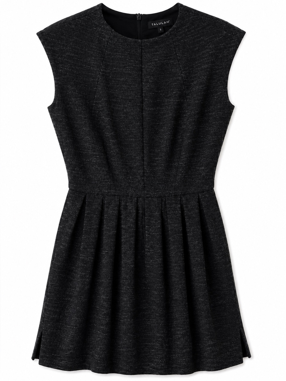 Talula Waldorf Fit Flare Pleated Sleeveless Dress